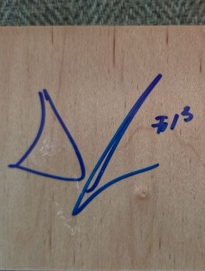 Donte Greene Signed Autographed Floorboard